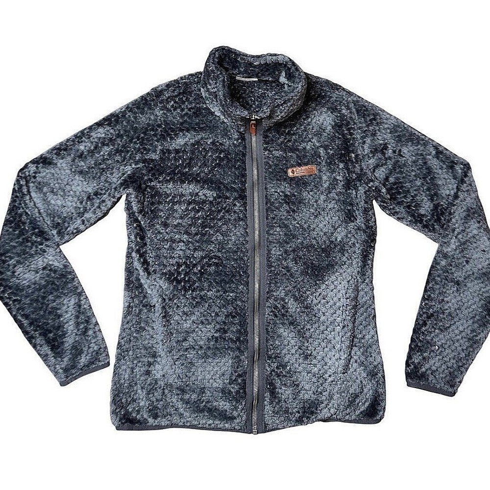 Columbia Women's Fire Side™ II Sherpa Full Zip Fleece Gray Small